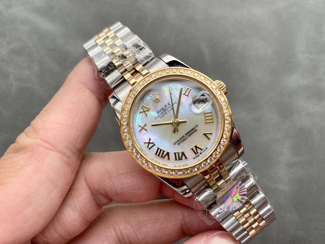 SK Factory 女款 劳力士Rolex 日志型31mm 自動機械式腕時計