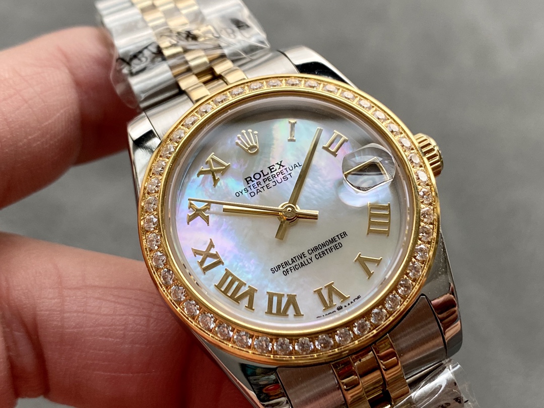 SK Factory 女款 劳力士Rolex 日志型31mm 自動機械式腕時計