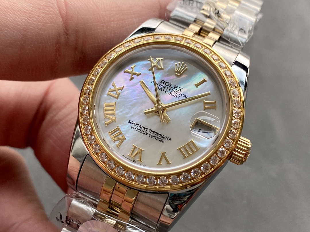 SK Factory 女款 劳力士Rolex 日志型31mm 自動機械式腕時計