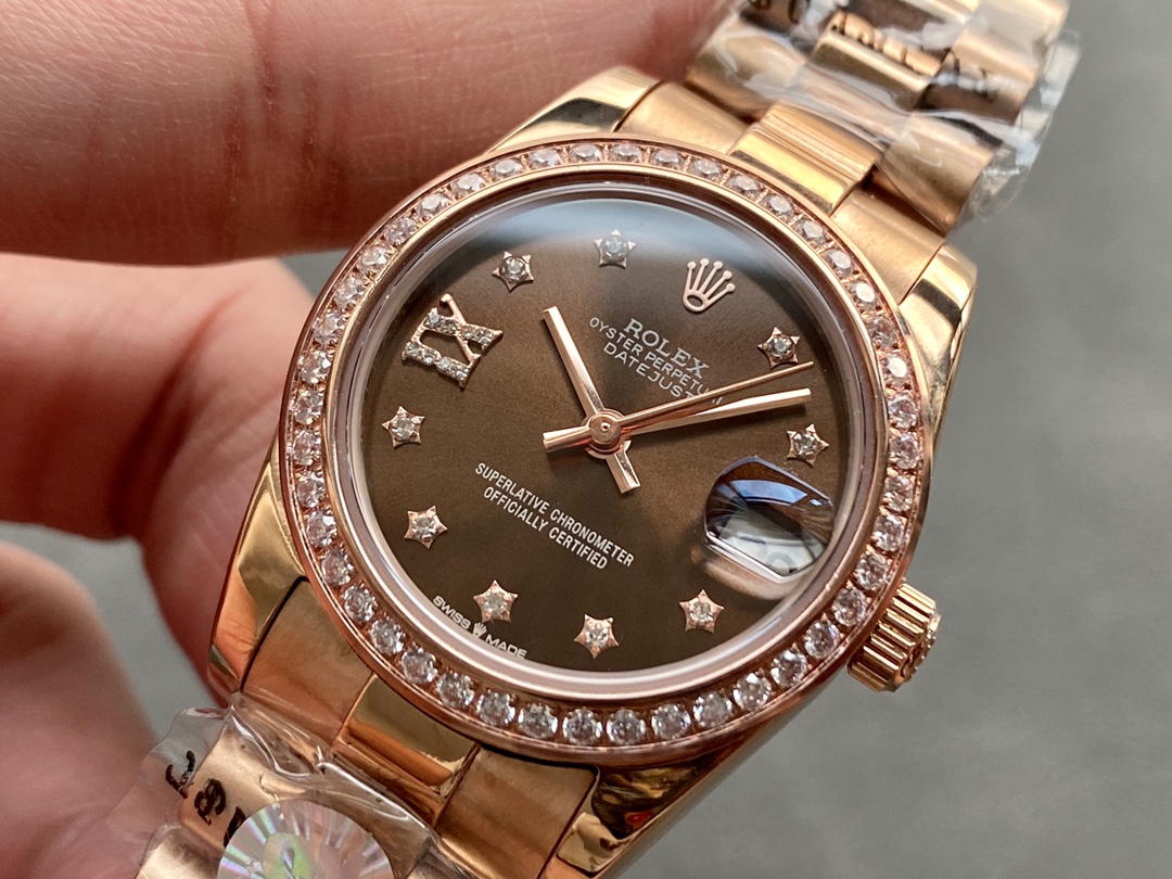 SK Factory 女款 劳力士Rolex 日志型31mm 自動巻き腕時計