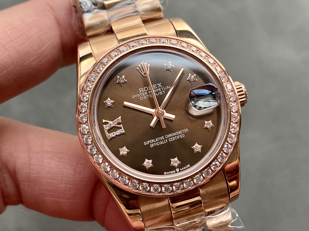 SK Factory 女款 劳力士Rolex 日志型31mm 自動巻き腕時計