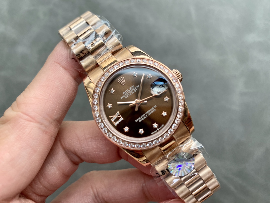 SK Factory 女款 劳力士Rolex 日志型31mm 自動巻き腕時計