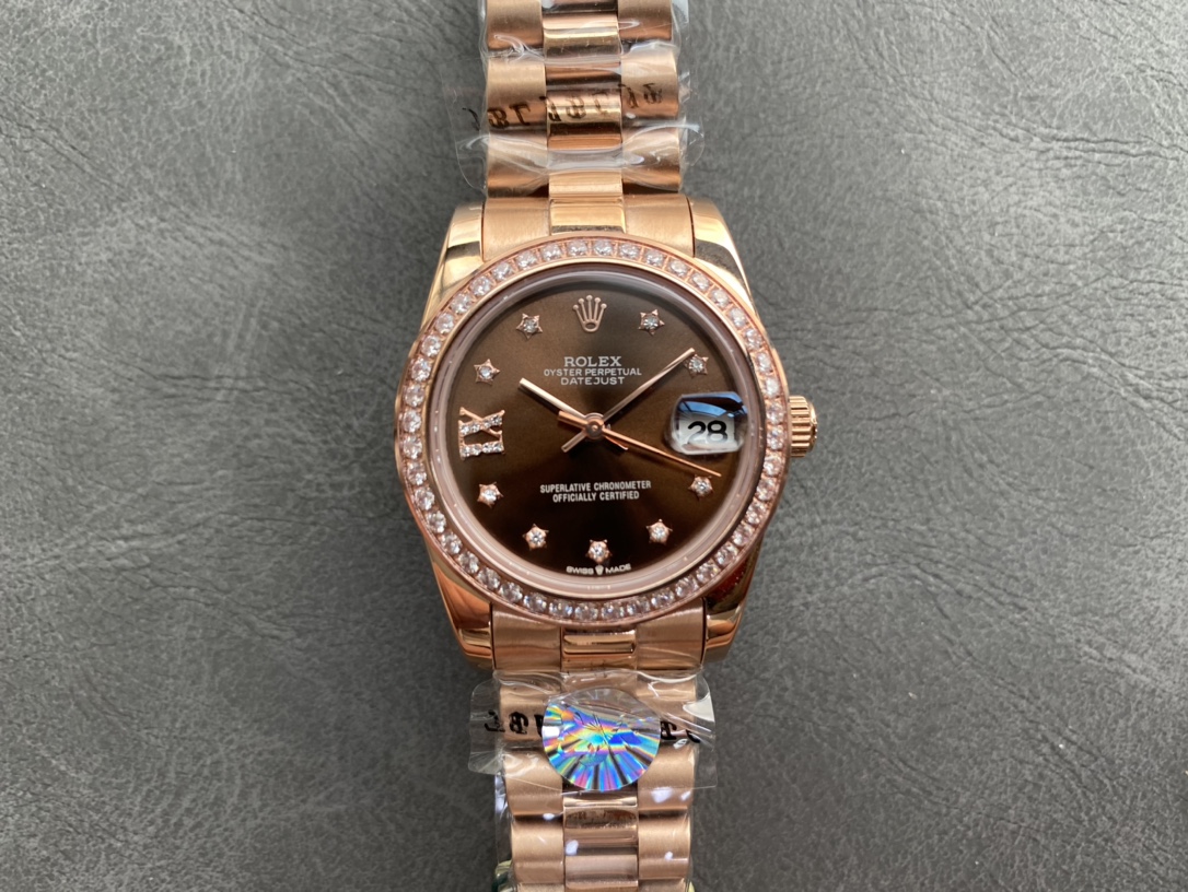 SK Factory 女款 劳力士Rolex 日志型31mm 自動巻き腕時計