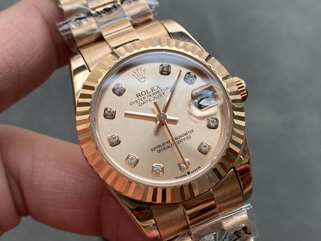 SK Factory 女款 劳力士Rolex 日志型31mm 自動機械腕時計