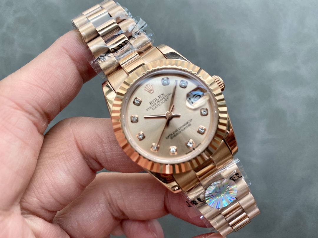 SK Factory 女款 劳力士Rolex 日志型31mm 自動機械腕時計