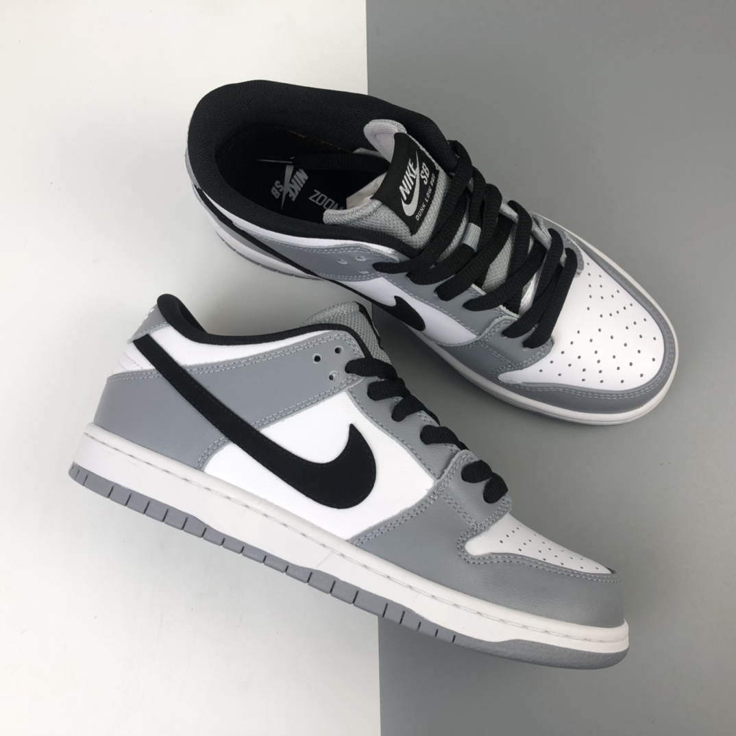 270 Nike Sb Dunk Low Trd 灰白黑经典元年配色 SB时尚休闲运动板鞋 AR0778-092