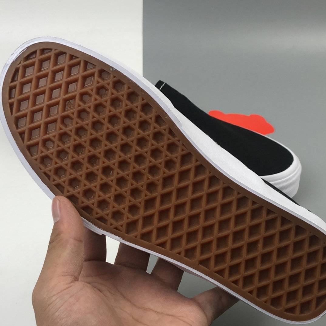 140 Vans OG Slip-On Lx 加绒系列懒人一脚蹬帆布板鞋 VN000UDFF8L