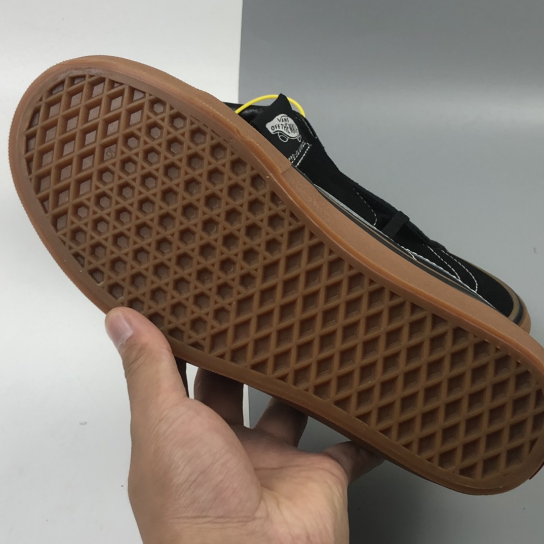 160 Vans Sk8-Mid Black/White 生胶系列中邦职业滑板鞋 VN0A347UY28