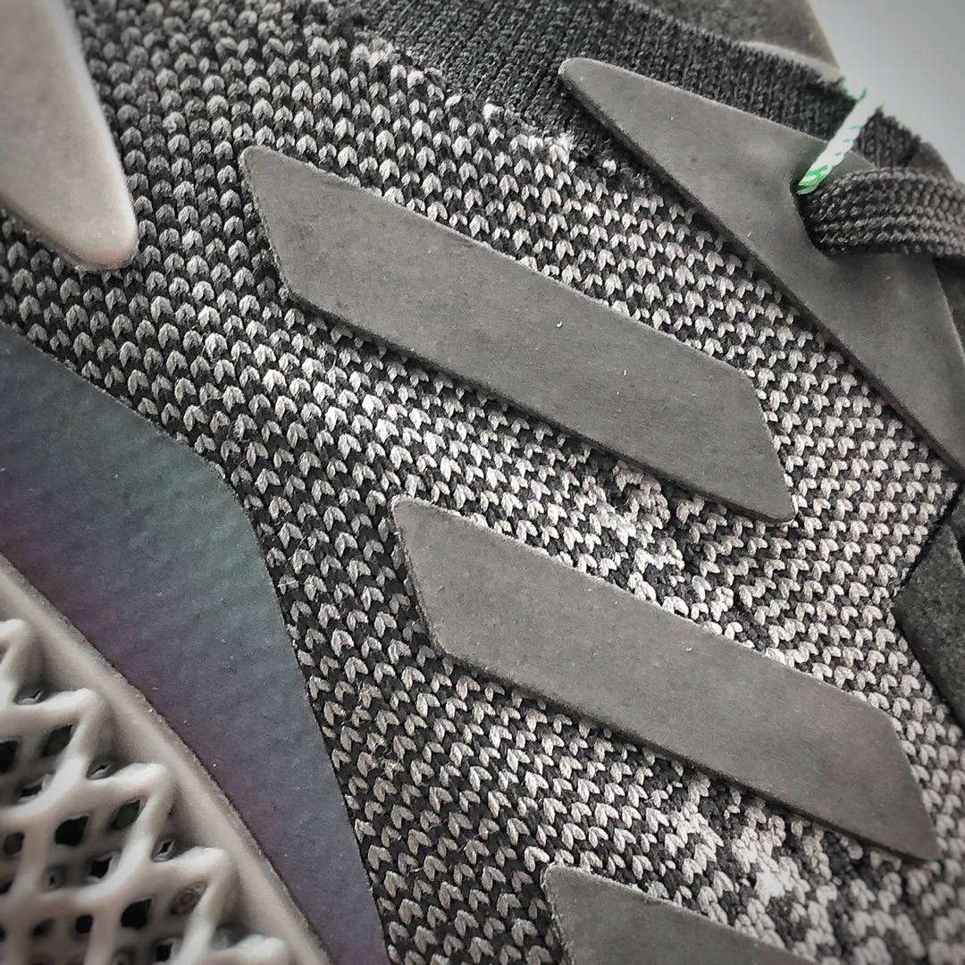 290 Adidas AlphaEDGE 4D 3M反光变色龙 网纱针织呼吸面套脚休闲运动慢跑鞋FW7098