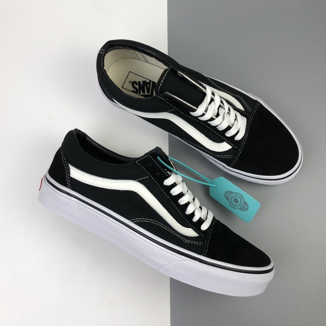 140 Vans Old Skool 万斯经典黑白低帮 VN000D3HY28