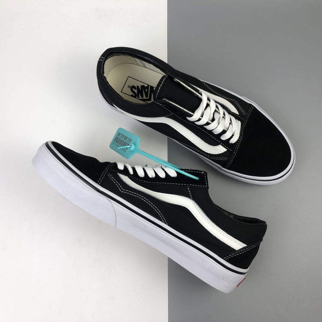 140 Vans Old Skool 万斯经典黑白低帮 VN000D3HY28