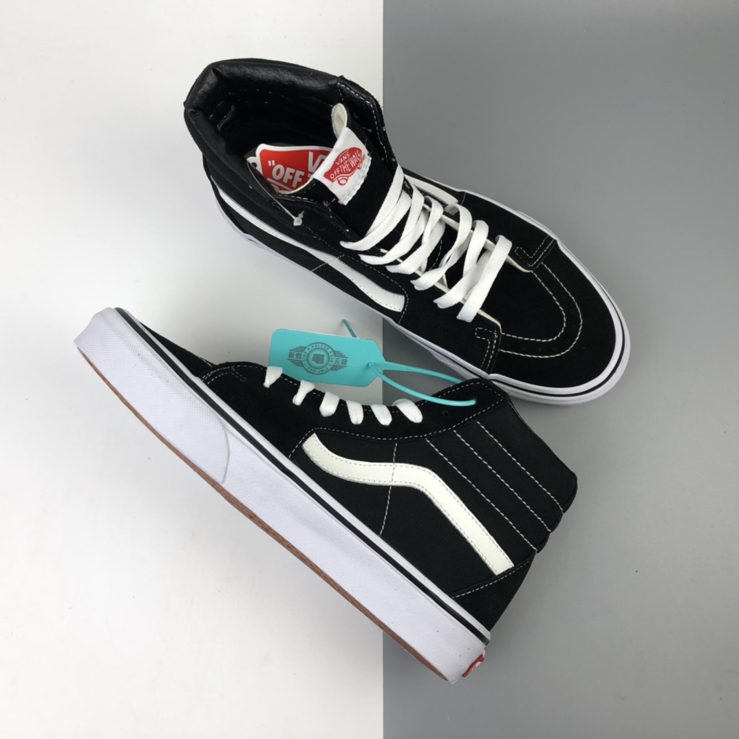 160 Vans Old Skool 万斯经典黑白高帮 VN000D51B8C