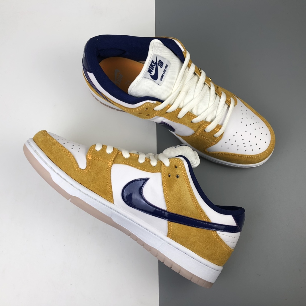 300 Nike SB Dunk Low Pro Orange 湖人紫金 BQ6817-800