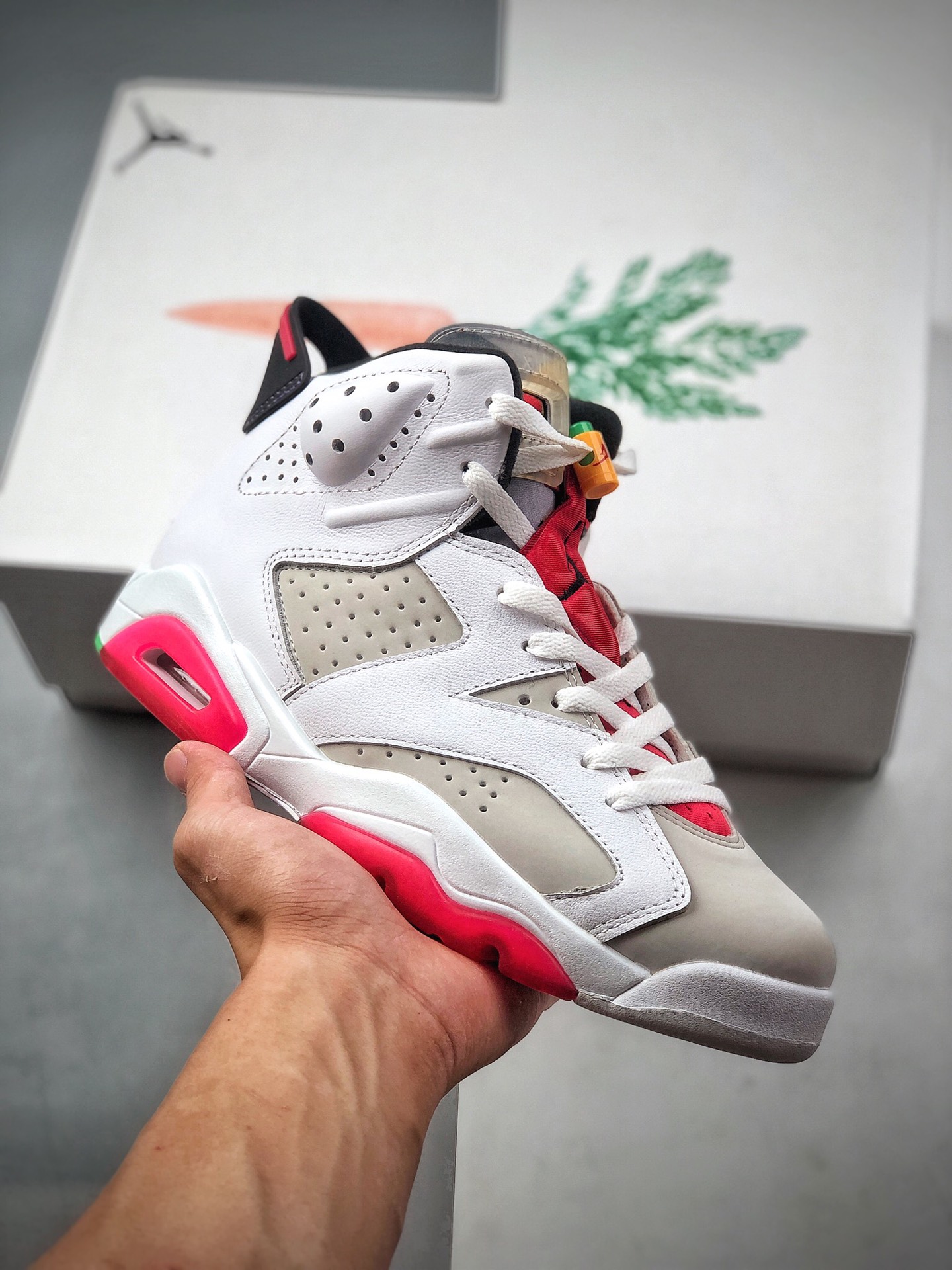 450 Air Jordan 6 “Hare”兔八哥 原厂Prime Asia头层皮CT8529-062