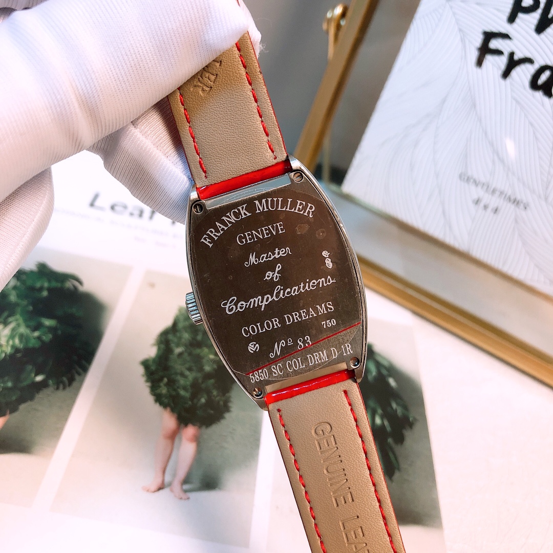 Luxury Women’s Wristwatch: Frank Muller’s Barrel Series from Geneva, Switzerland - 图片 9