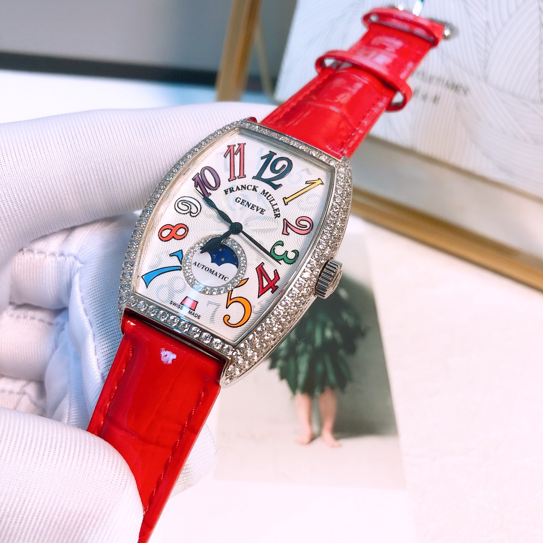 Luxury Women’s Wristwatch: Frank Muller’s Barrel Series from Geneva, Switzerland - 图片 6