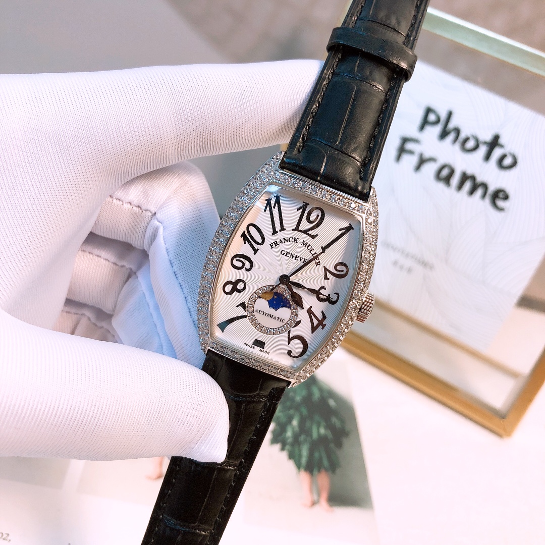 Luxury Women’s Wristwatch: Frank Muller’s Barrel Series from Geneva, Switzerland - 图片 3