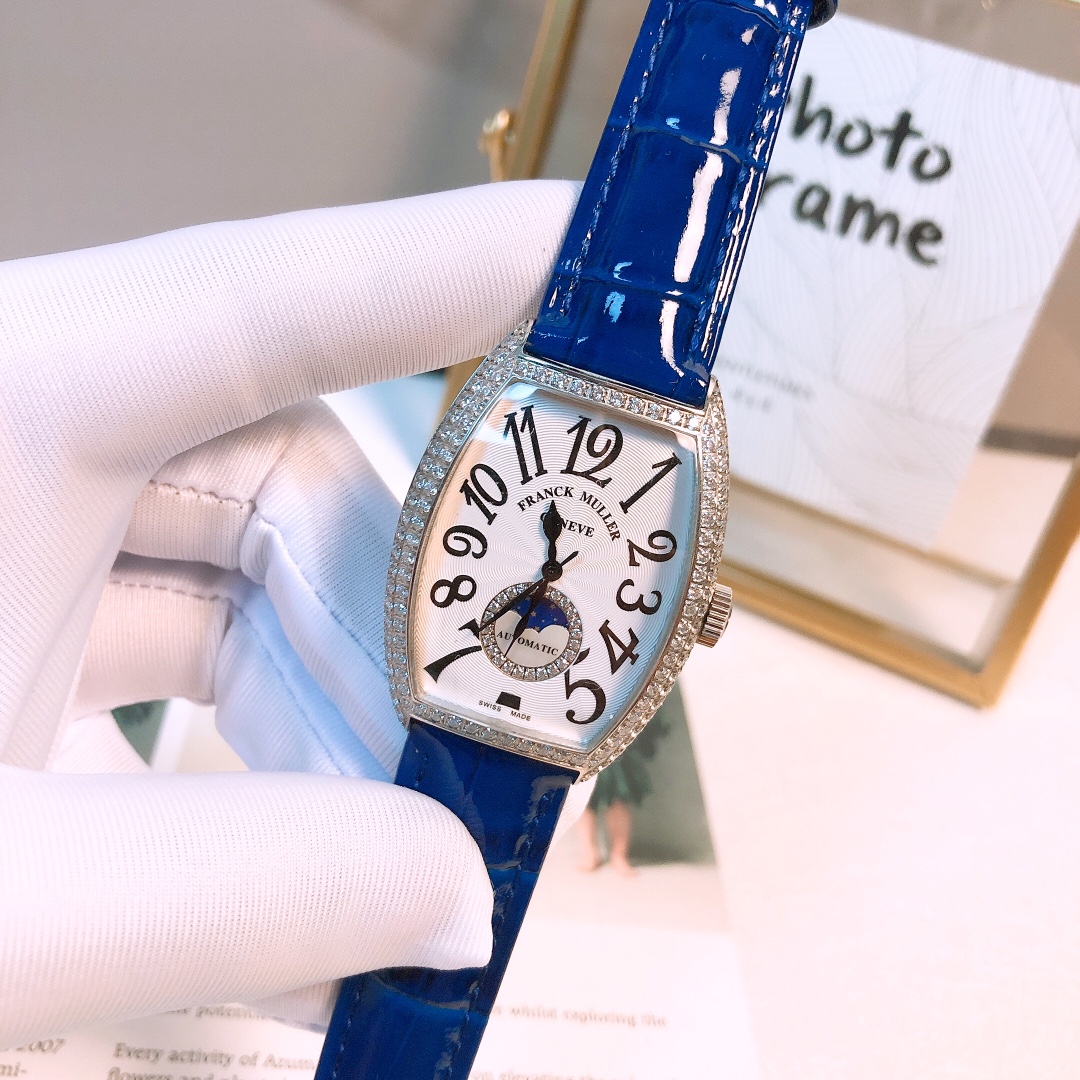 Luxury Women’s Wristwatch: Frank Muller’s Barrel Series from Geneva, Switzerland - 图片 2