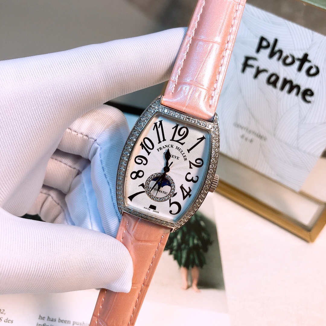 Luxury Women’s Wristwatch: Frank Muller’s Barrel Series from Geneva, Switzerland - 图片 5