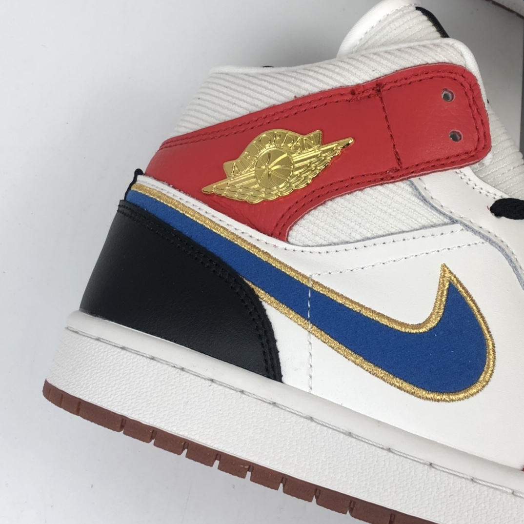 250  Air Jordan 1 Mid SE ”Coral Stardust”  aj1 乔丹1代 乔1 乔丹1代中帮系列 约旦航空中部  DC1426-100