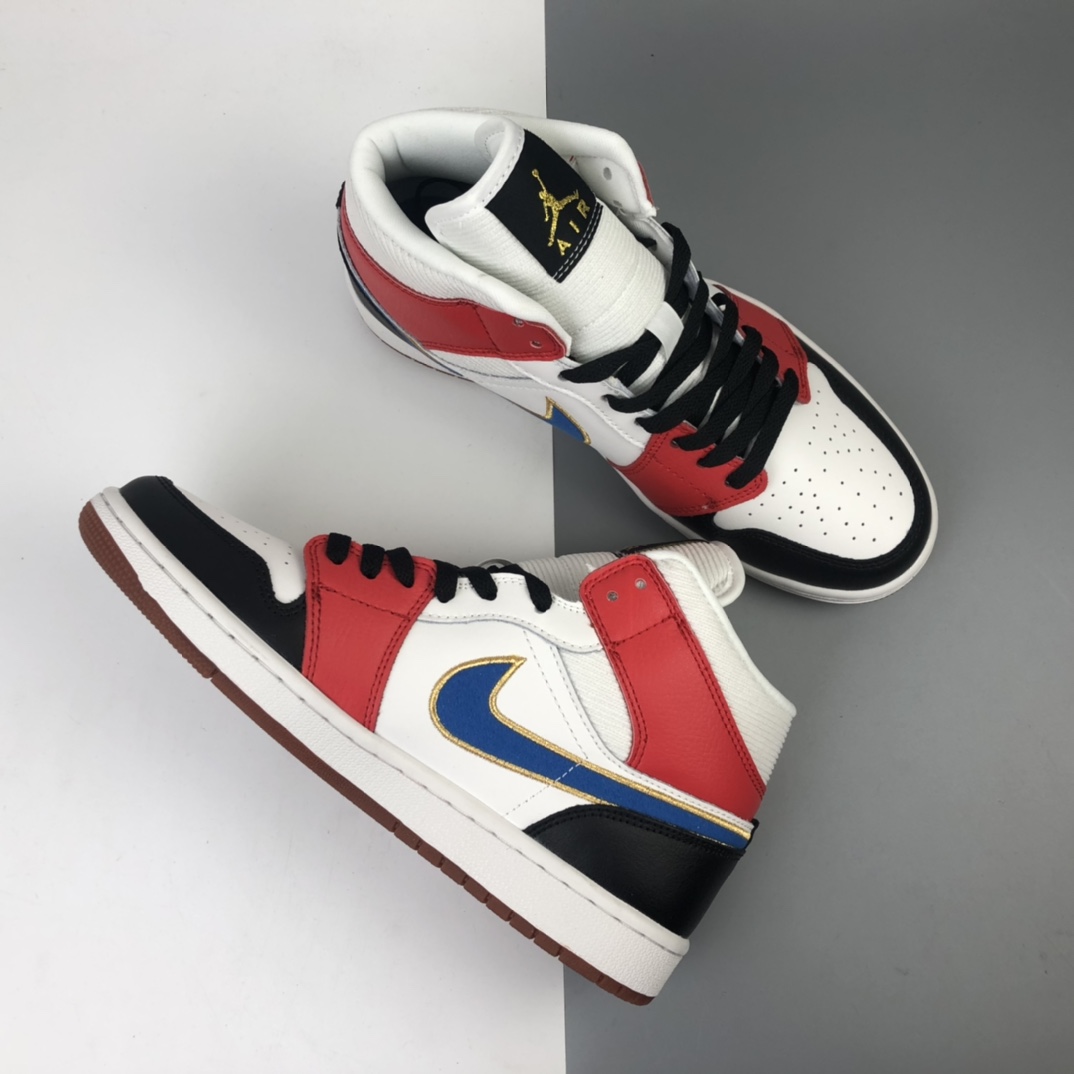 250  Air Jordan 1 Mid SE ”Coral Stardust”  aj1 乔丹1代 乔1 乔丹1代中帮系列 约旦航空中部  DC1426-100