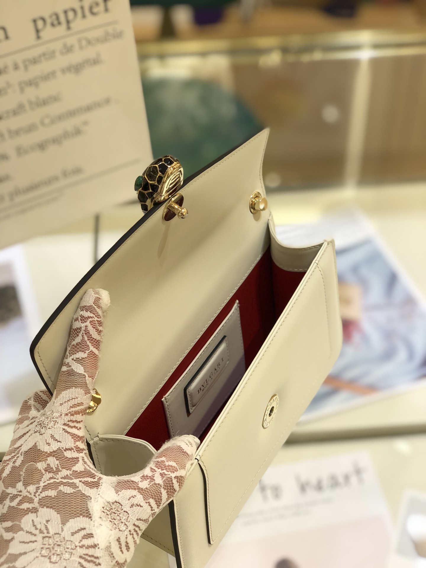 BVLGARI bag BVLGA ** “Serpenti Forever ” — photo 8