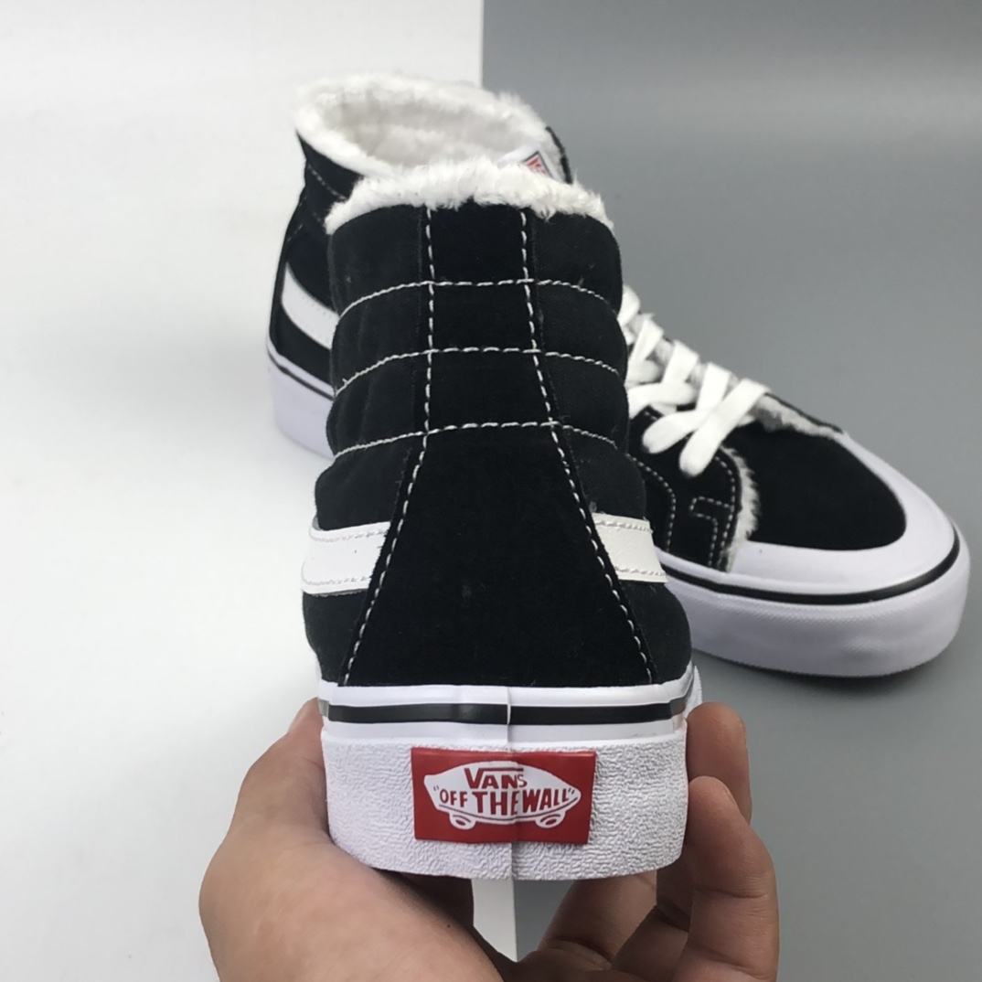 160 加绒款 Vans Sk8-Hi 138 Decom 鲜美系列帆布半月包头硫化高帮板鞋 VN0A2RR1VPM