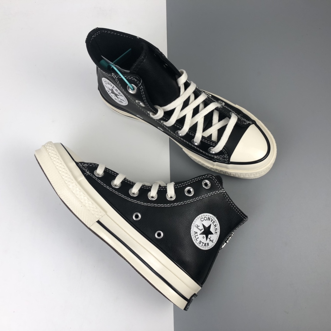 160 Chrome Heart X Converse  联名复古高帮休闲硫化板鞋 166869C