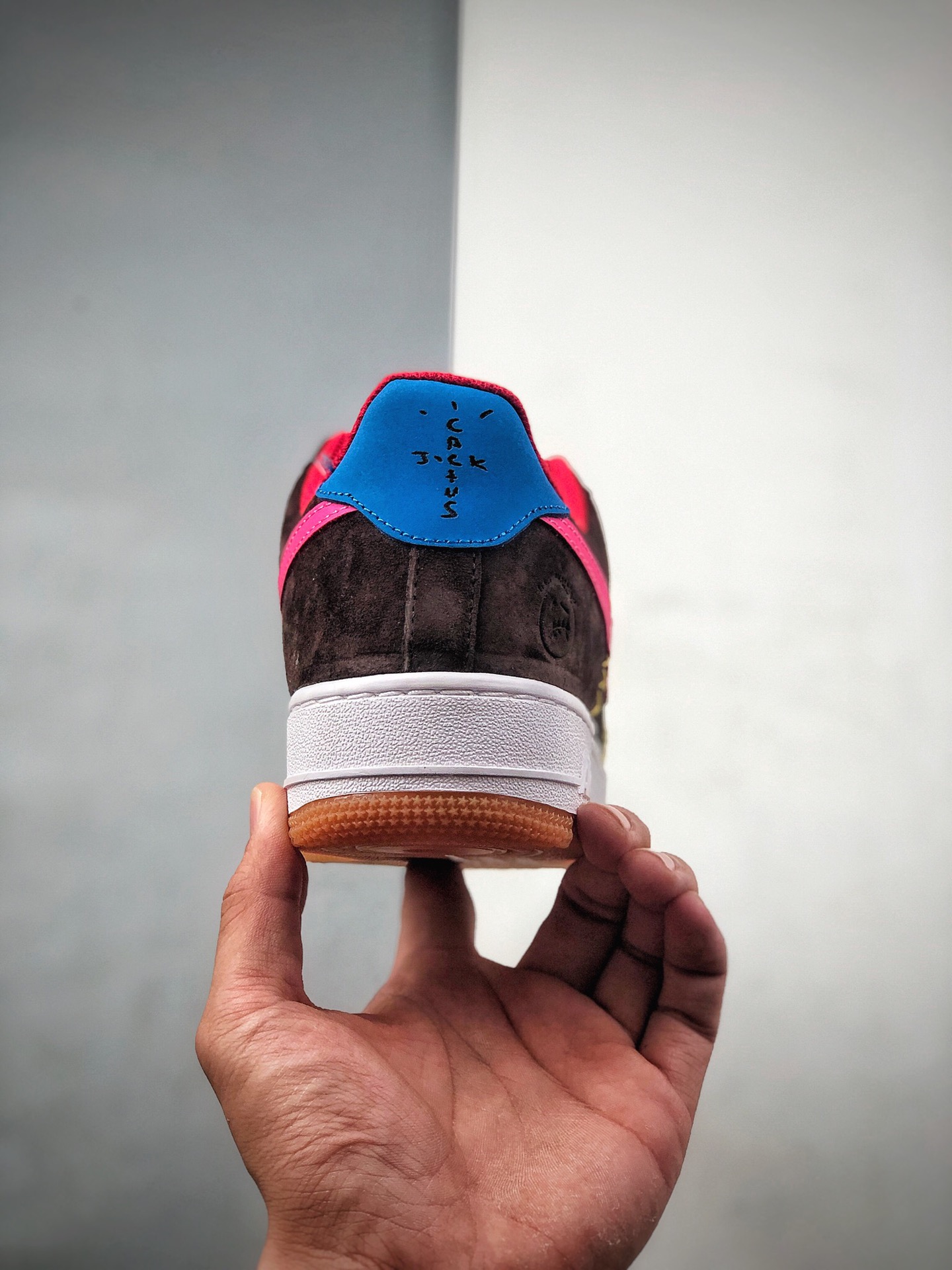 170   Travis Scott X Nike Air Force 1 Low ZipperCactus Jack空军一号CN2405-900