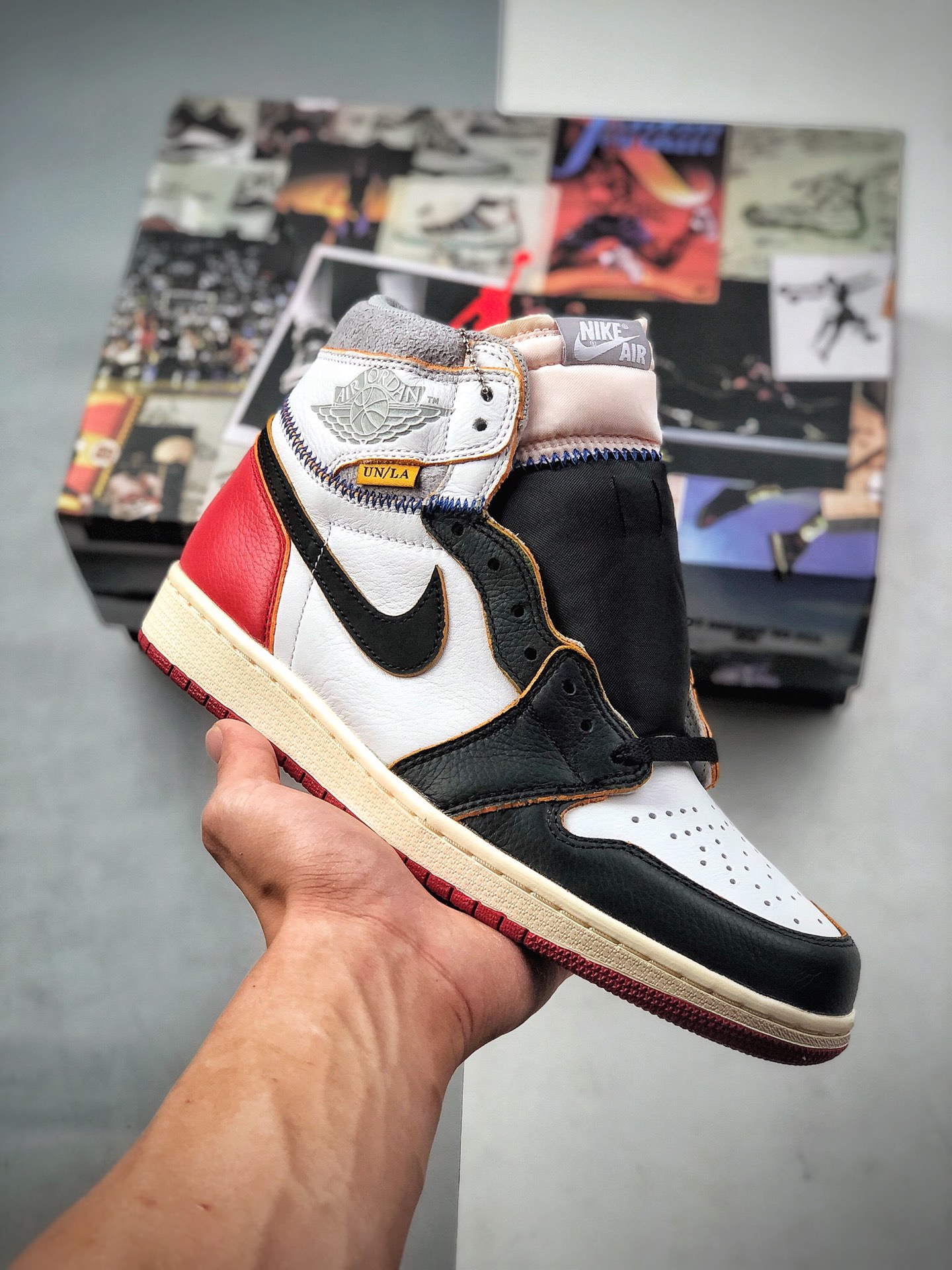 500 Union X AirJordan 1 Retro High NRG 限量联名 四色拼接 BV1300-106