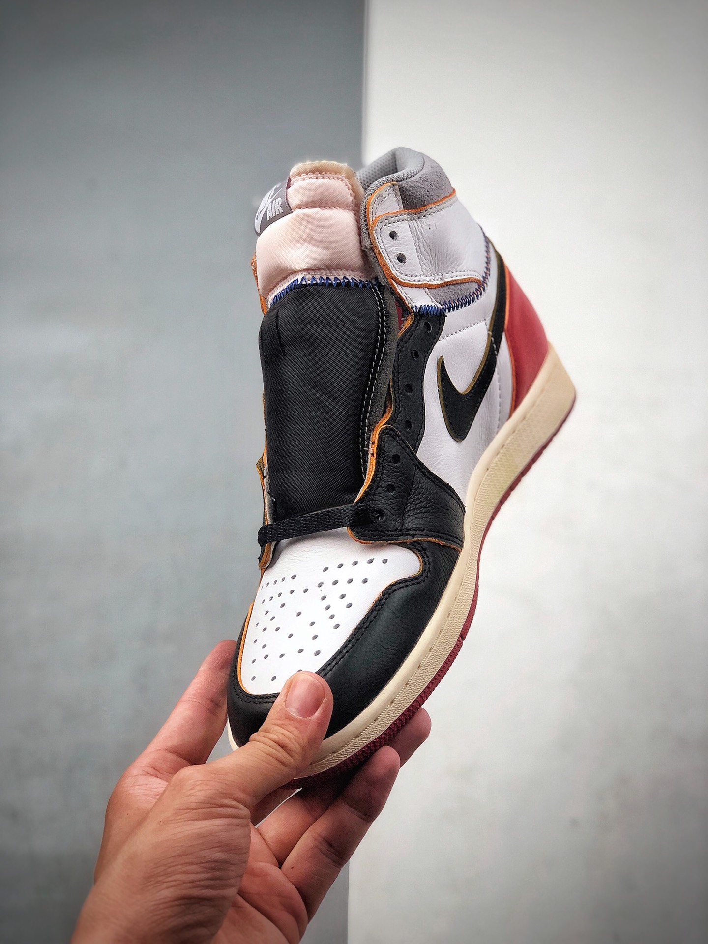 500 Union X AirJordan 1 Retro High NRG 限量联名 四色拼接 BV1300-106