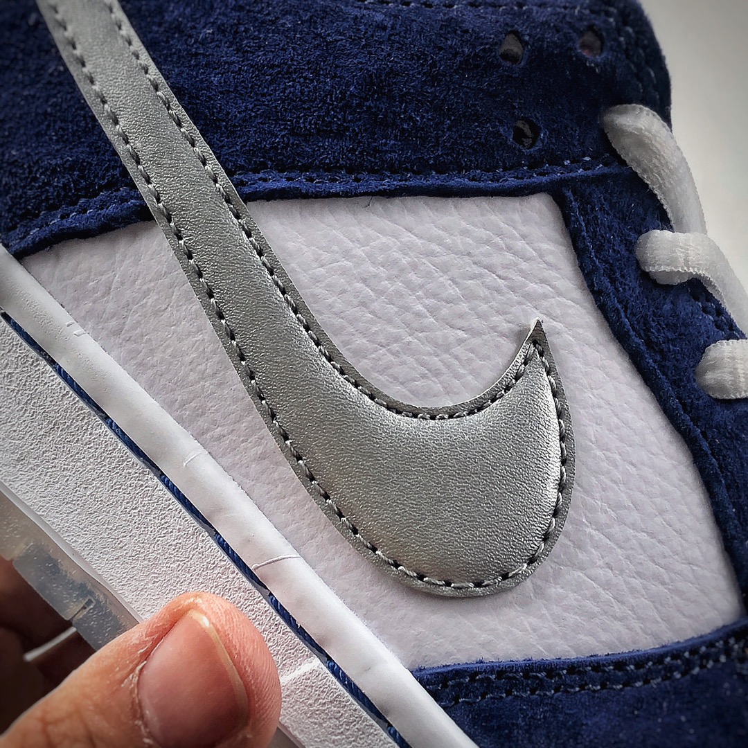 290 Nike SB Dunk Low Ishod Wair “BMW” 海军白蓝扣篮系列复古滑板鞋839685-416