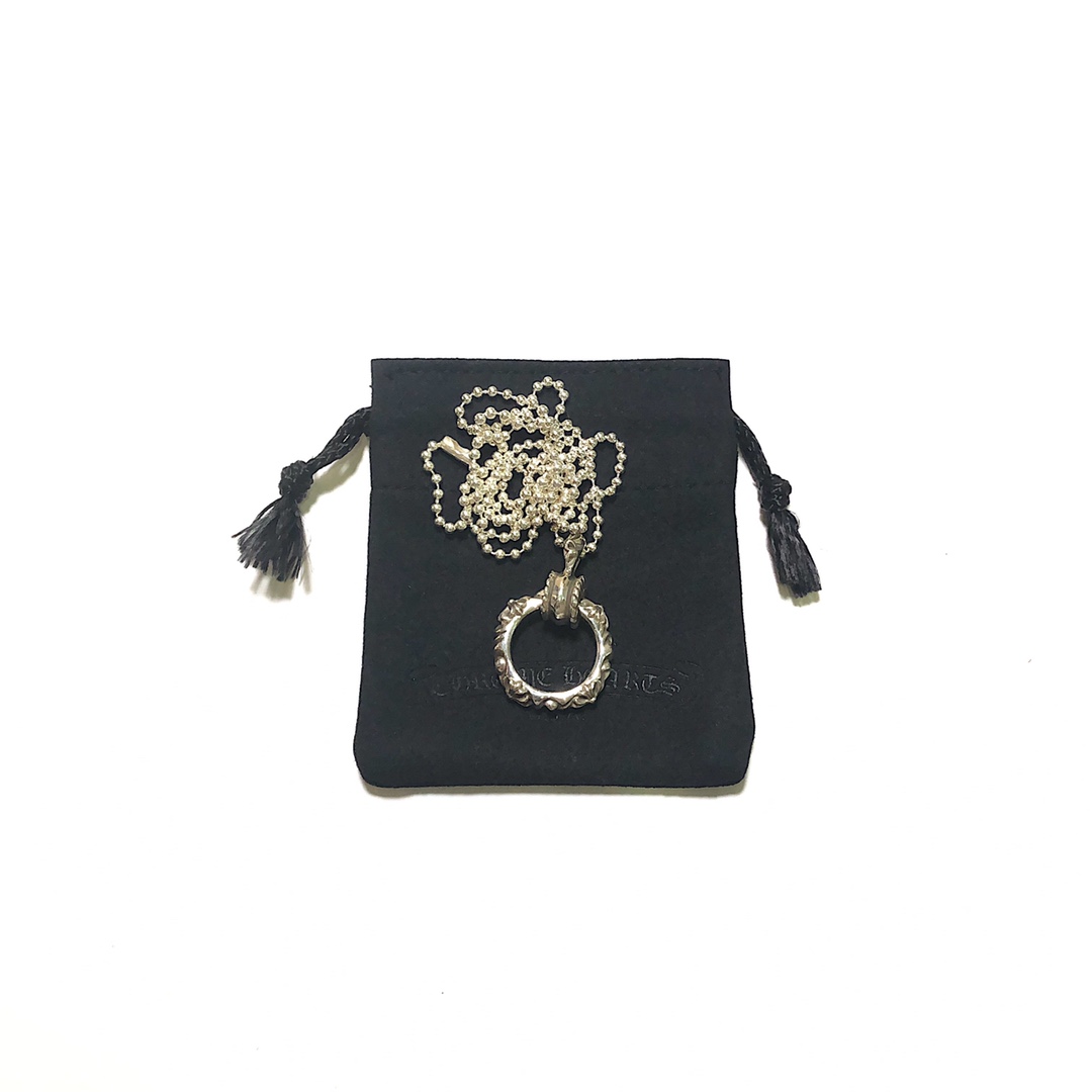 Chrome Hearts 克罗心𝐂𝐡𝐫𝐨𝐦𝐞 𝐡𝐞𝐚𝐫𝐭𝐬四方宫廷项链