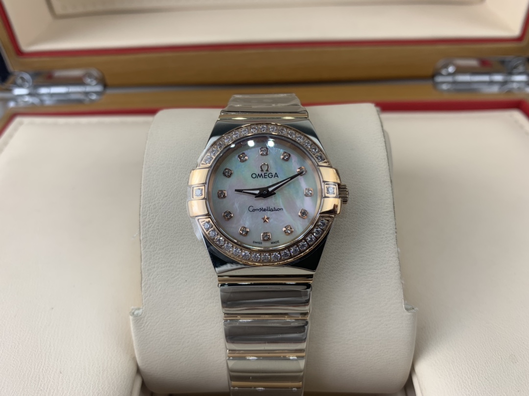 Omega 皇家 欧米茄星座系列抛光工艺表带女表