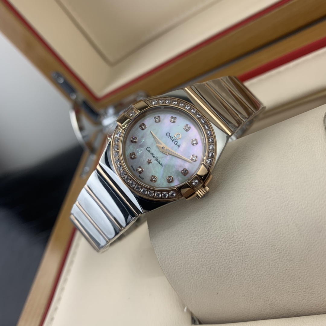 Omega 皇家 欧米茄星座系列抛光工艺表带女表