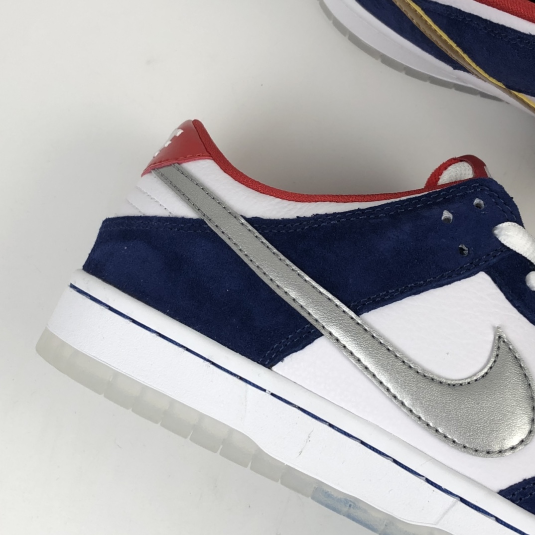 290   Nike SB Dunk Low Ishod Wair “BMW”“海军白蓝”扣篮系列复古低帮休闲运动滑板板鞋 839685-416