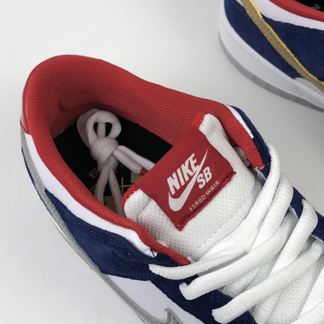 290   Nike SB Dunk Low Ishod Wair “BMW”“海军白蓝”扣篮系列复古低帮休闲运动滑板板鞋 839685-416