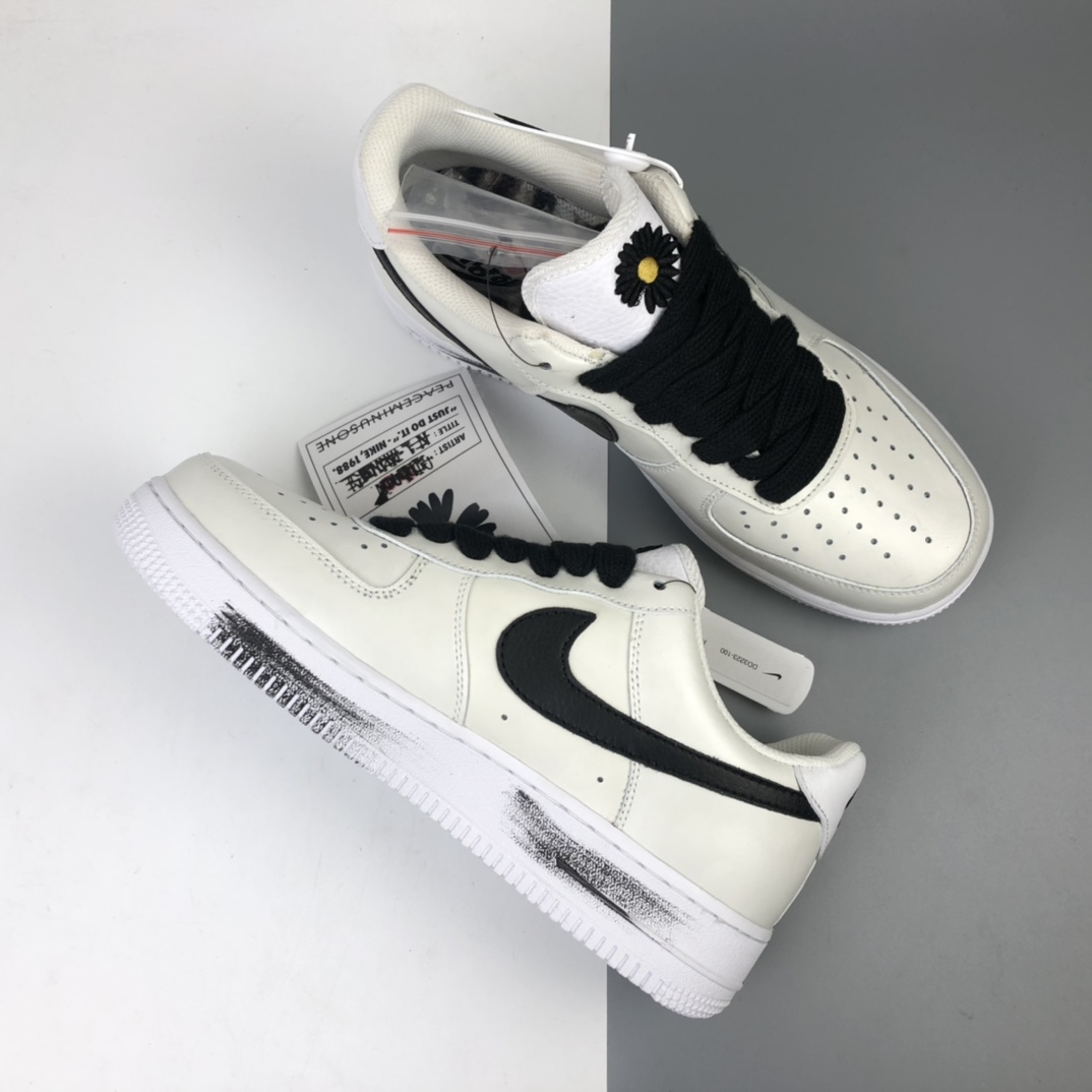 260 PEACEMINUSONE x Nike Air Force 1 ”Para-noise” 韩国限定G-Dragon权志龙低帮运动板鞋 DD3223-100