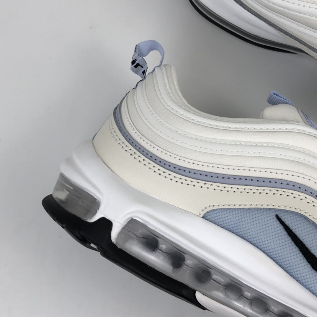 200 Nike Wmns Air Max 97”Ghost”复古气垫百搭休闲运动慢跑鞋“白雾紫3M”CZ6087-102