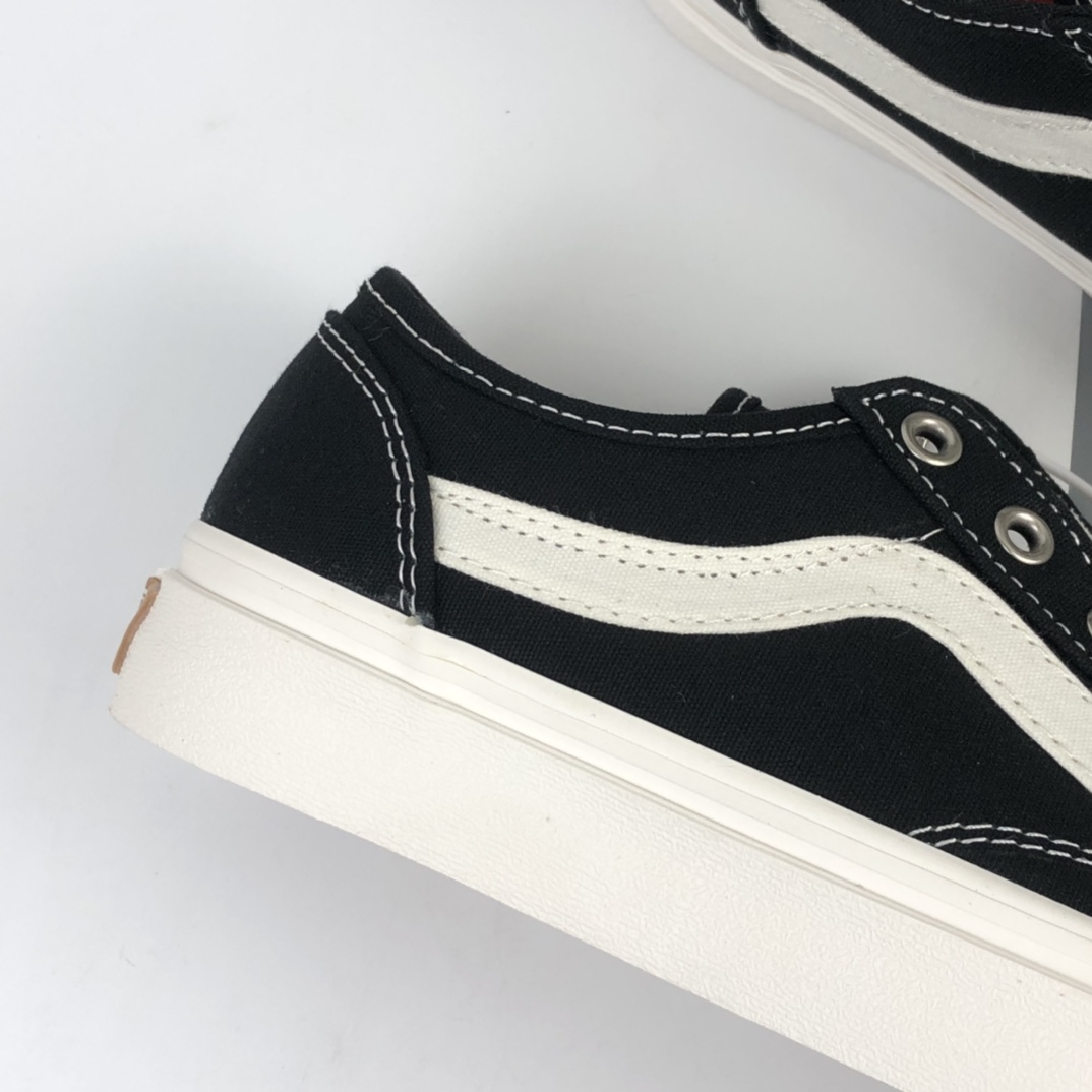 140 Vans Vault OG Old Skool 2021新款抢先穿 黑色高低帮滑板鞋 VN0A4RWB7BR