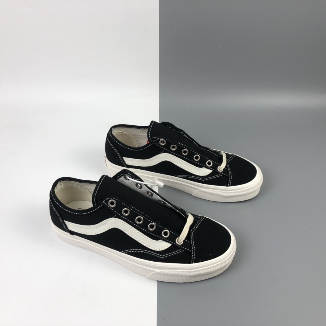 140 Vans Vault OG Old Skool 2021新款抢先穿 黑色高低帮滑板鞋 VN0A4RWB7BR