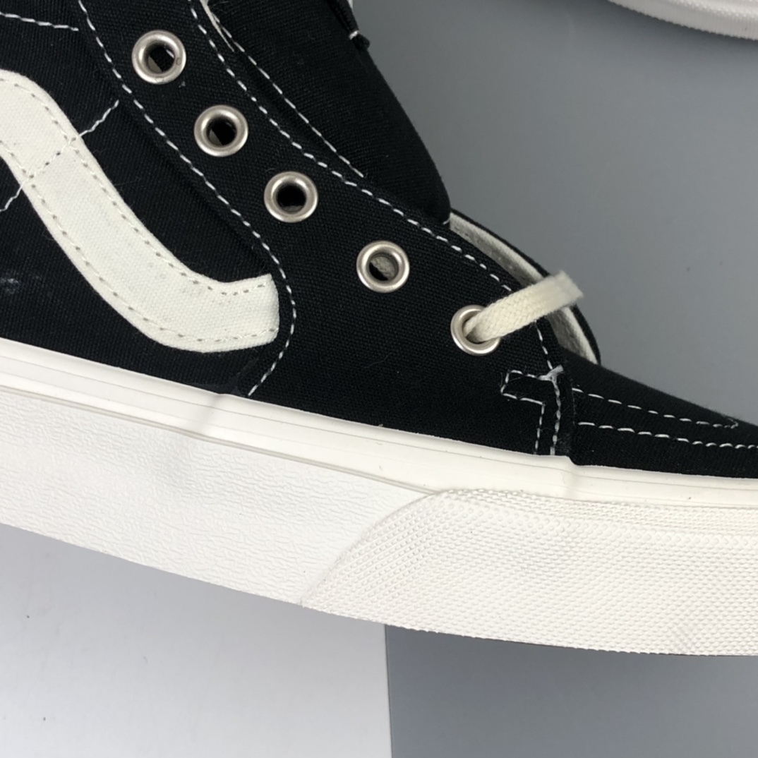 160  Vans Vault OG Old Skool 2021新款抢先穿 黑色高低帮滑板鞋 VN0A4RWY2BS