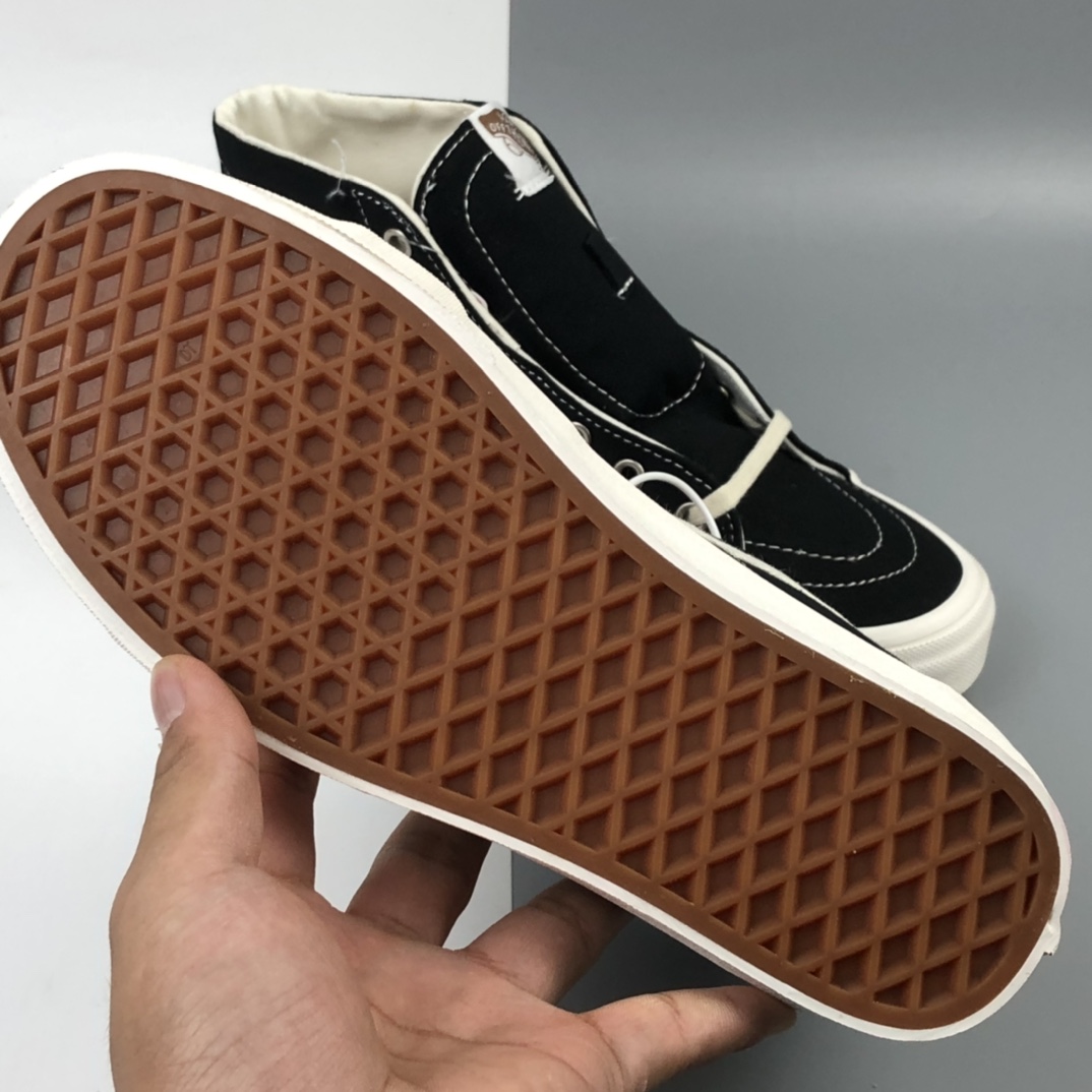 160  Vans Vault OG Old Skool 2021新款抢先穿 黑色高低帮滑板鞋 VN0A4RWY2BS