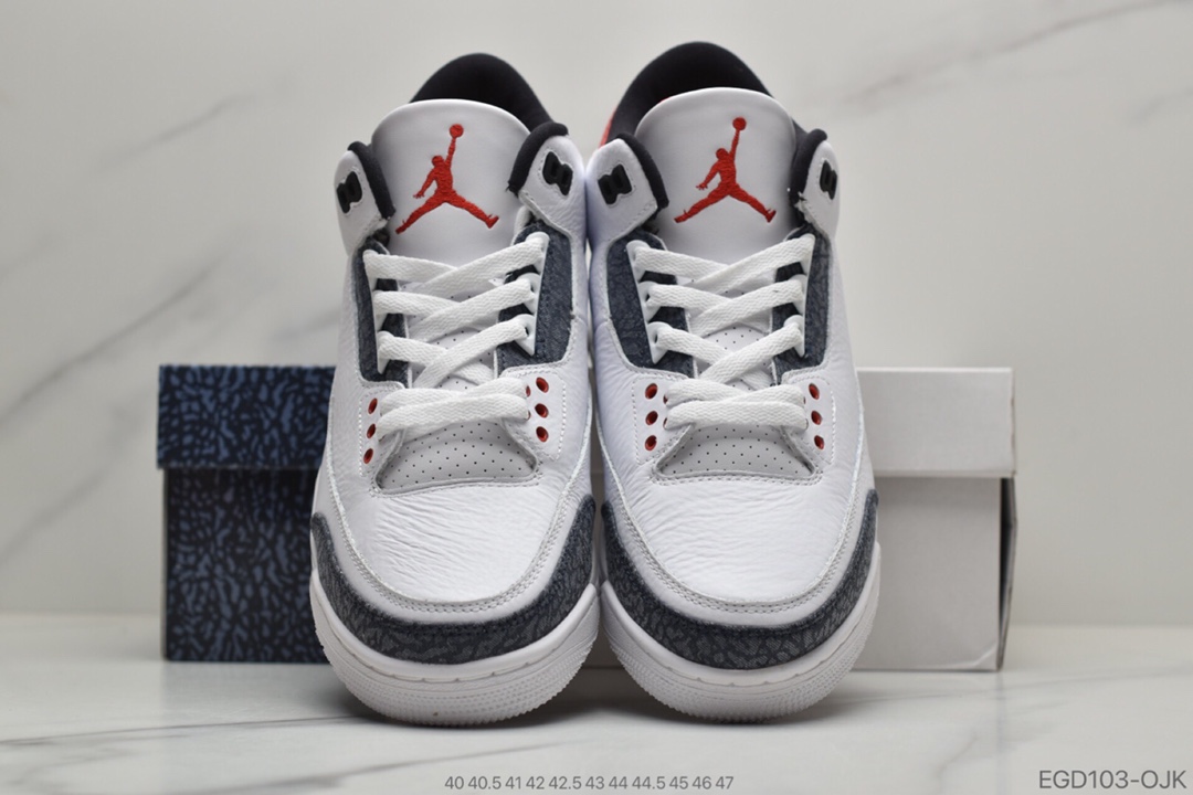 390 公司级 Air Jordan 3 SE Denim”Fire Red”丹宁火焰红  CZ6431-100