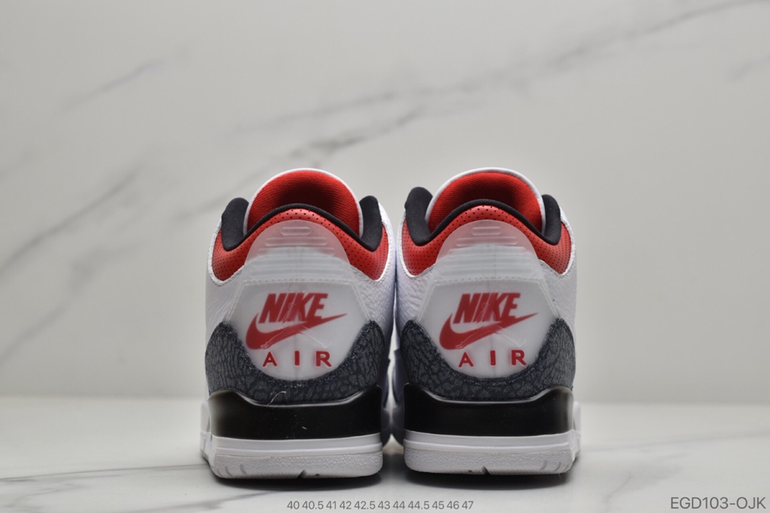 390 公司级 Air Jordan 3 SE Denim”Fire Red”丹宁火焰红  CZ6431-100