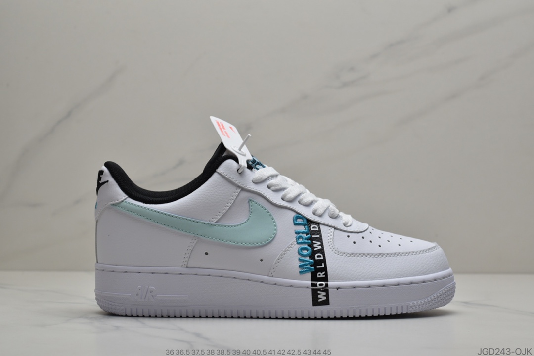 180 公司级空军 World Wide 主题Nike Air Force 1 '07 LV8  空军一号经典低百帮搭休闲动运板鞋CK6924-101
