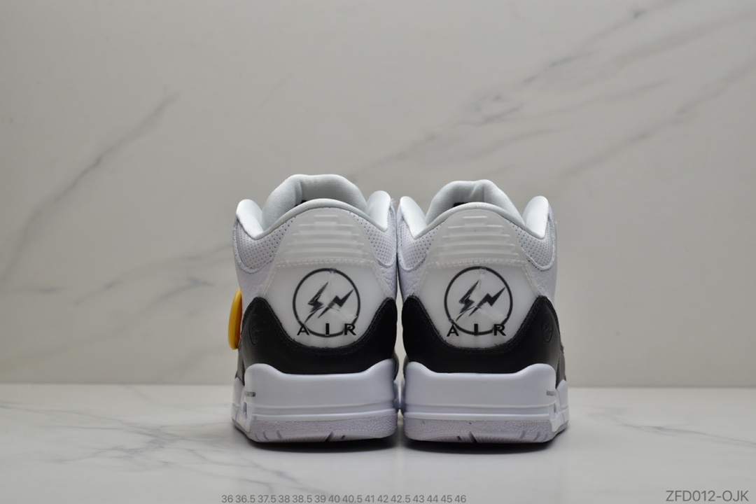 280 公司级乔3 Fragment x AIR Jordan 3 藤原浩闪电DA3595-100