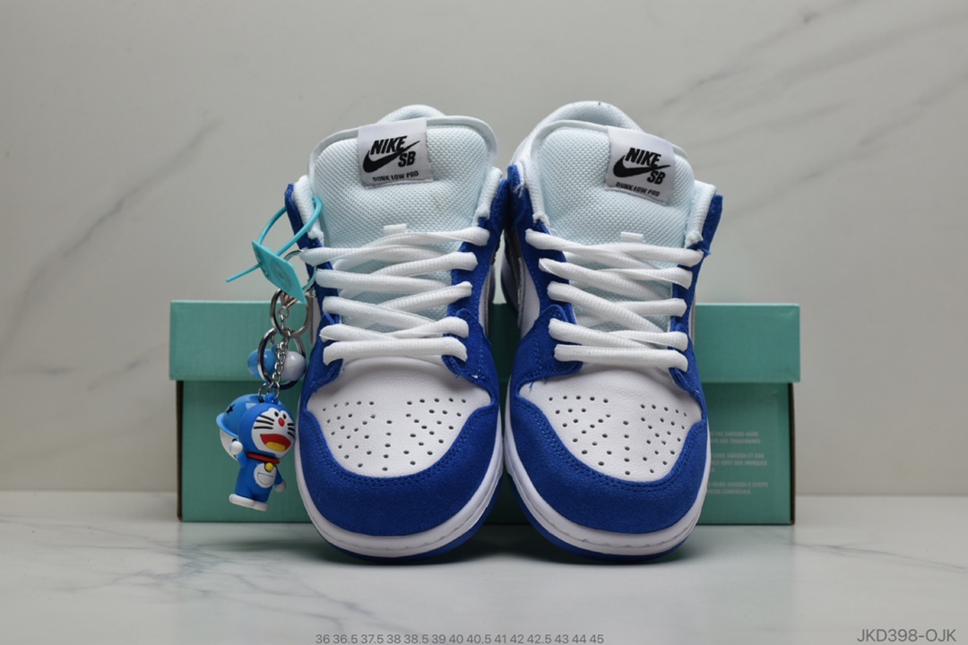 160 公司级 NK SB Dunk LOW “Doraemon” 机器猫主题配色