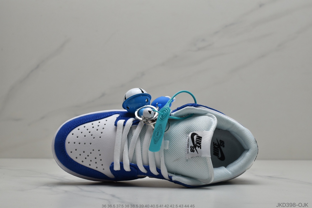 160 公司级 NK SB Dunk LOW “Doraemon” 机器猫主题配色