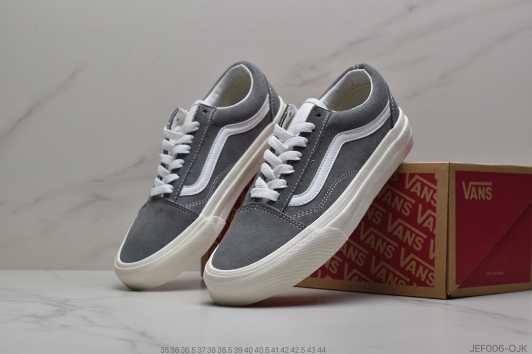 145 公司级万斯Vans Sk8 Hi OG 万斯 奶茶麂皮 硫化高帮板鞋